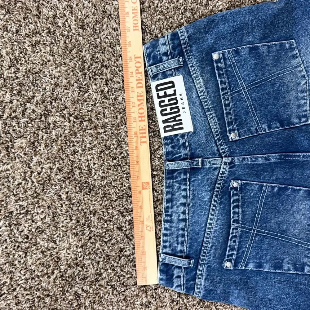 Ragged Jeans Denim Wide-Leg Jorts